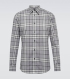 Burberry - Caxton checked cotton shirt