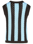 Laneus Light Blue Cotton Vest