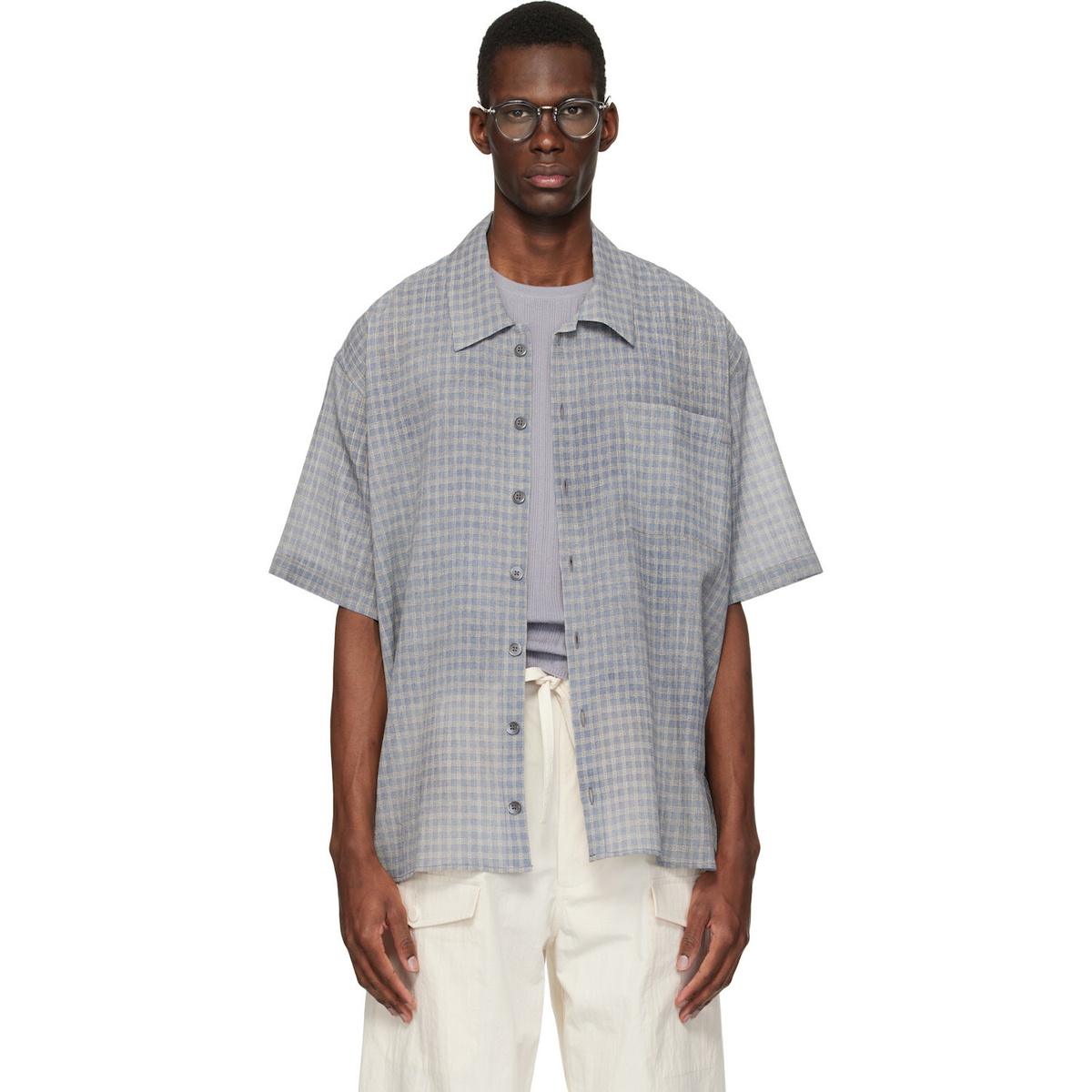 colbo Blue Easy Shirt