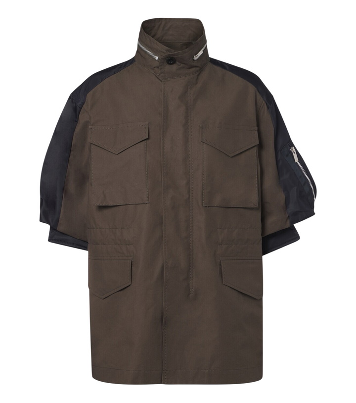 Photo: Sacai Cotton field jacket