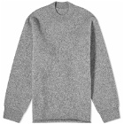 Jacquemus Men's Back Logo Knit Jumper in Grey