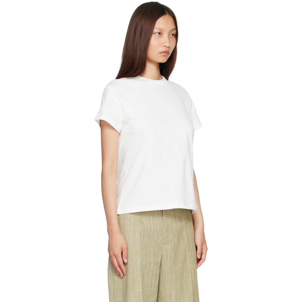 Studio Nicholson White Marine T-shirt