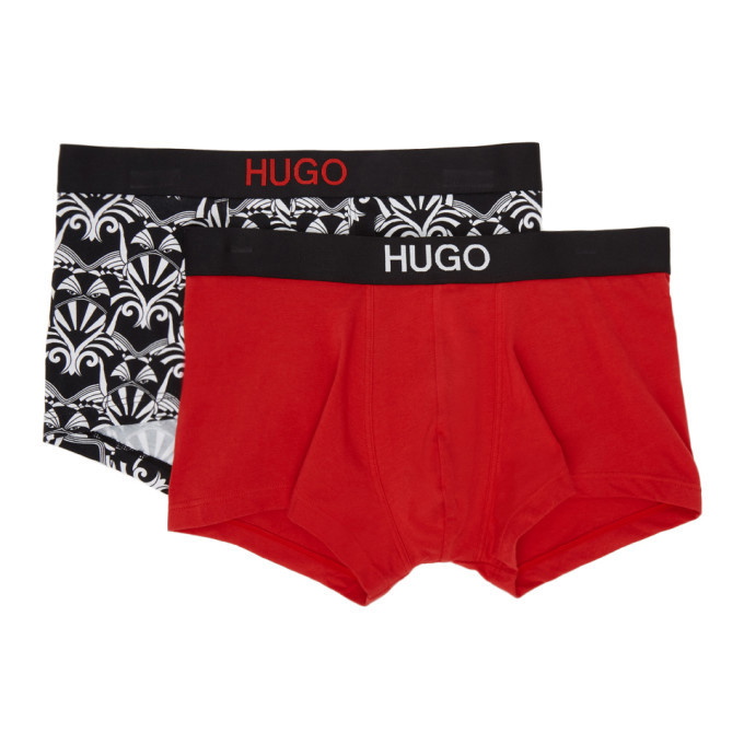 Photo: Hugo Two-Pack Multicolor Trunk Brother Boxer Briefs