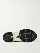 Autry - Hyperway Leather-Trimmed Suede and Mesh Sneakers - Black