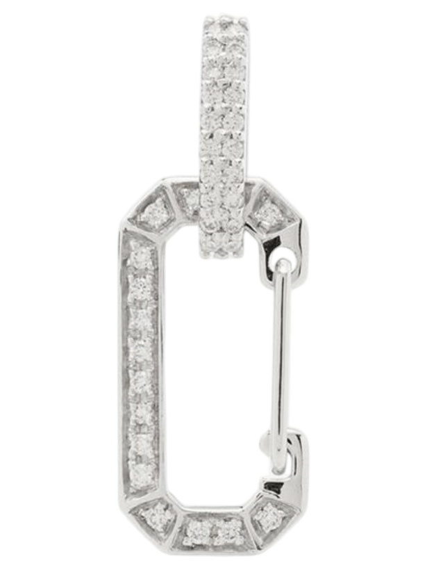 Photo: EÉRA 18K White Gold Chiara Small Diamond Earring