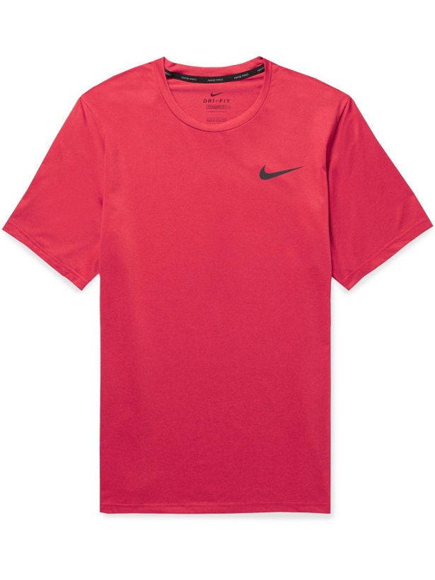 Photo: NIKE TRAINING - Pro Dri-FIT T-Shirt - Red