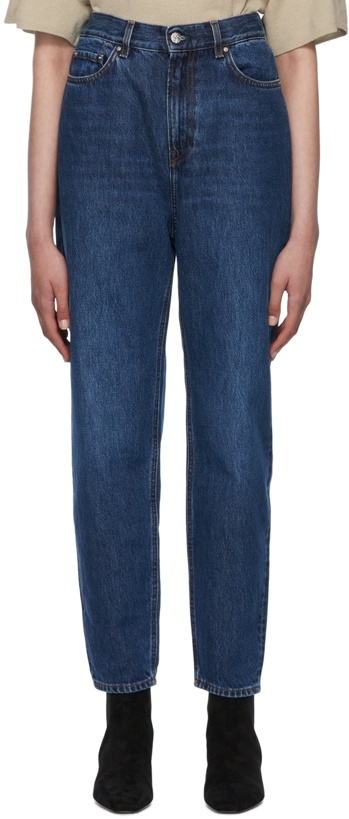 Photo: Totême Blue Tapered Jeans