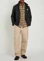 Moncler Arrakis Hooded Nylon Jacket Black