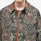 Sunflower Men's Jacquard Worker Jacket in Black