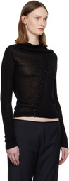 Paloma Wool Black Igna Cardigan