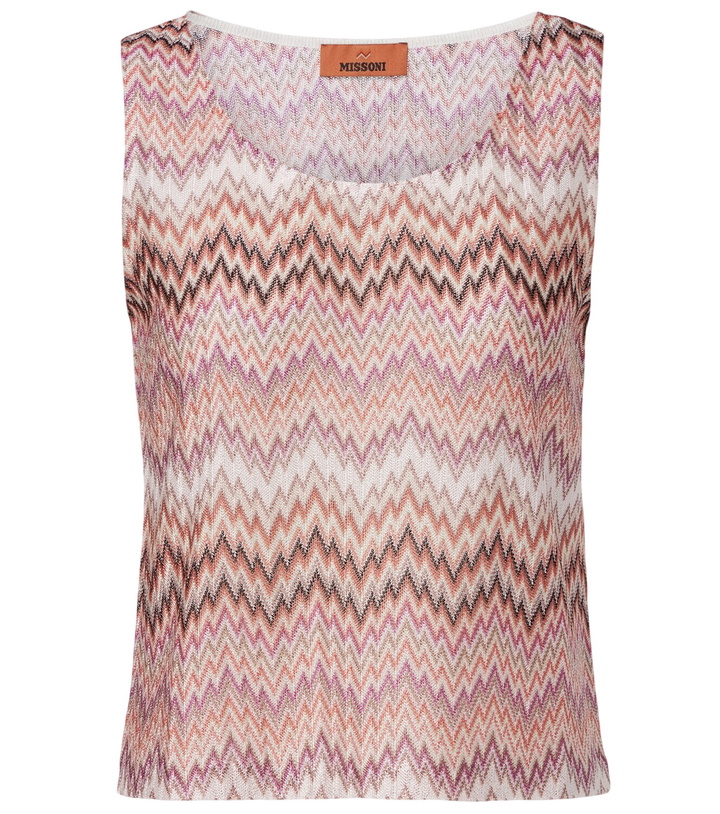 Photo: Missoni Zigzag knitted top