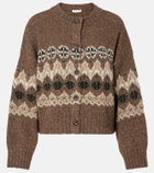 Altuzarra Cammie Fair Isle wool-blend cardigan