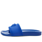 Versace Men's Medusa Pool Slide in Blue