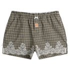 Martine Rose Women's French Knickers in Black/Green