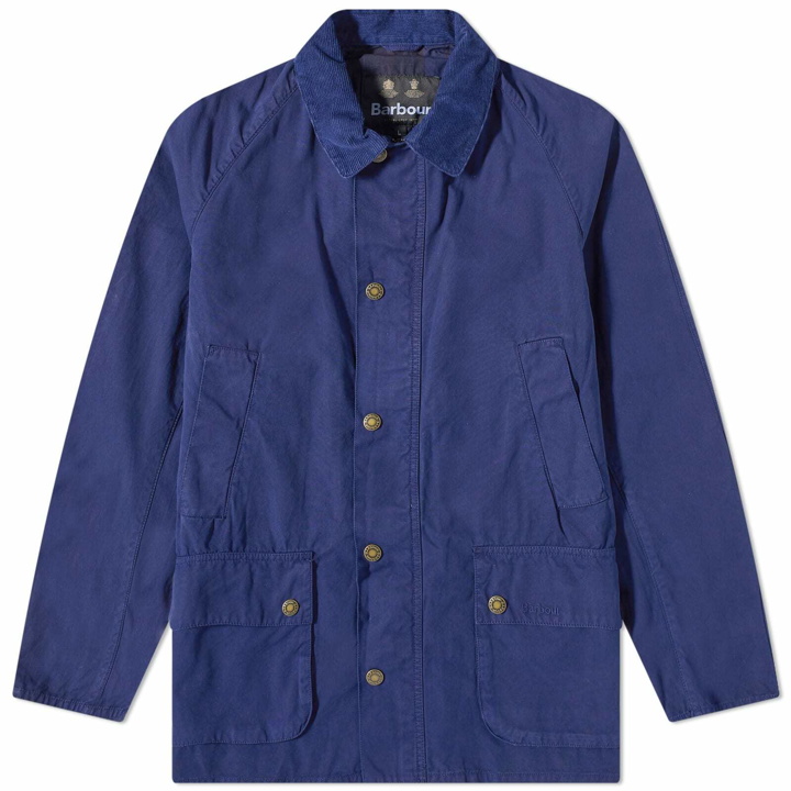 Photo: Barbour Men's Ashby Casual Jacket in Inky Blue