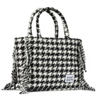 MC2 Saint Barth Vanity Blanket Shoulder Bag With Pied-de-poule Print