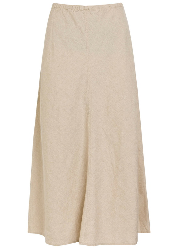 Photo: Eileen Fisher Linen Maxi Skirt Natural