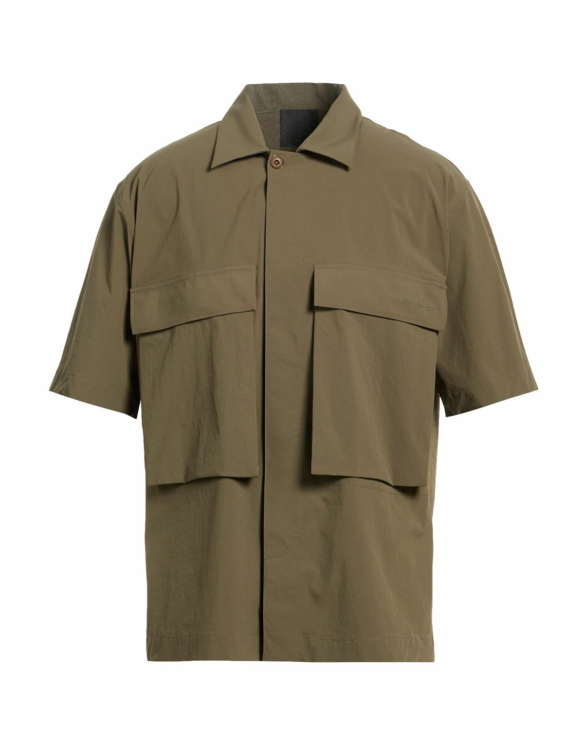 Givenchy Mens Shirt Military in Green