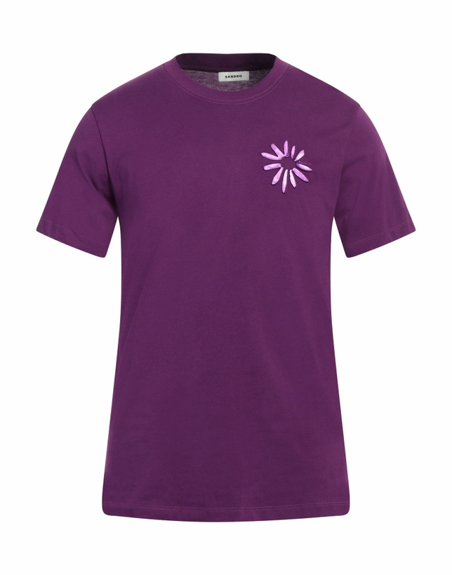 Photo: Sandro Mens T-shirt in Purple