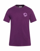 Sandro Mens T-shirt in Purple