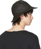 Jan-Jan Van Essche Green Waxed Cotton Bucket Hat