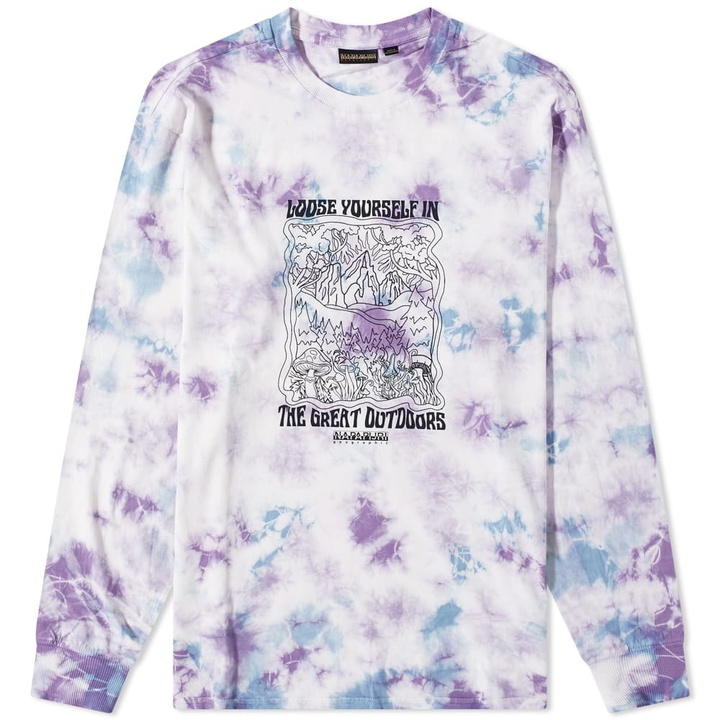 Photo: Napapijri Tie Dye Long Sleeve Tee