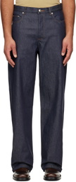 A.P.C. Navy Aaron Jeans