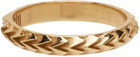 Emanuele Bicocchi Gold Arrow Ring