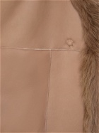 BLANCHA - Shearling Short Jacket
