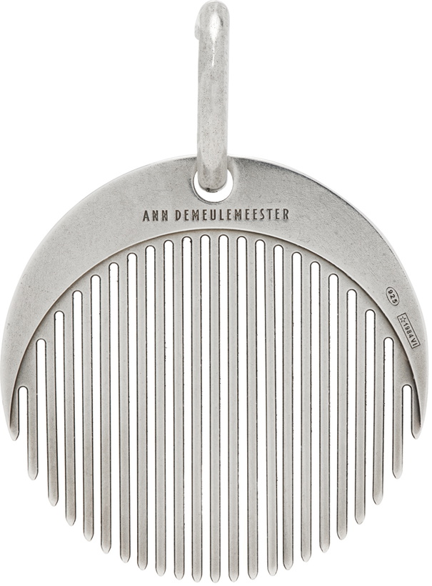 Photo: Ann Demeulemeester Sivler Peta Comb Earring