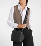 Loro Piana Bale Small leather bucket bag