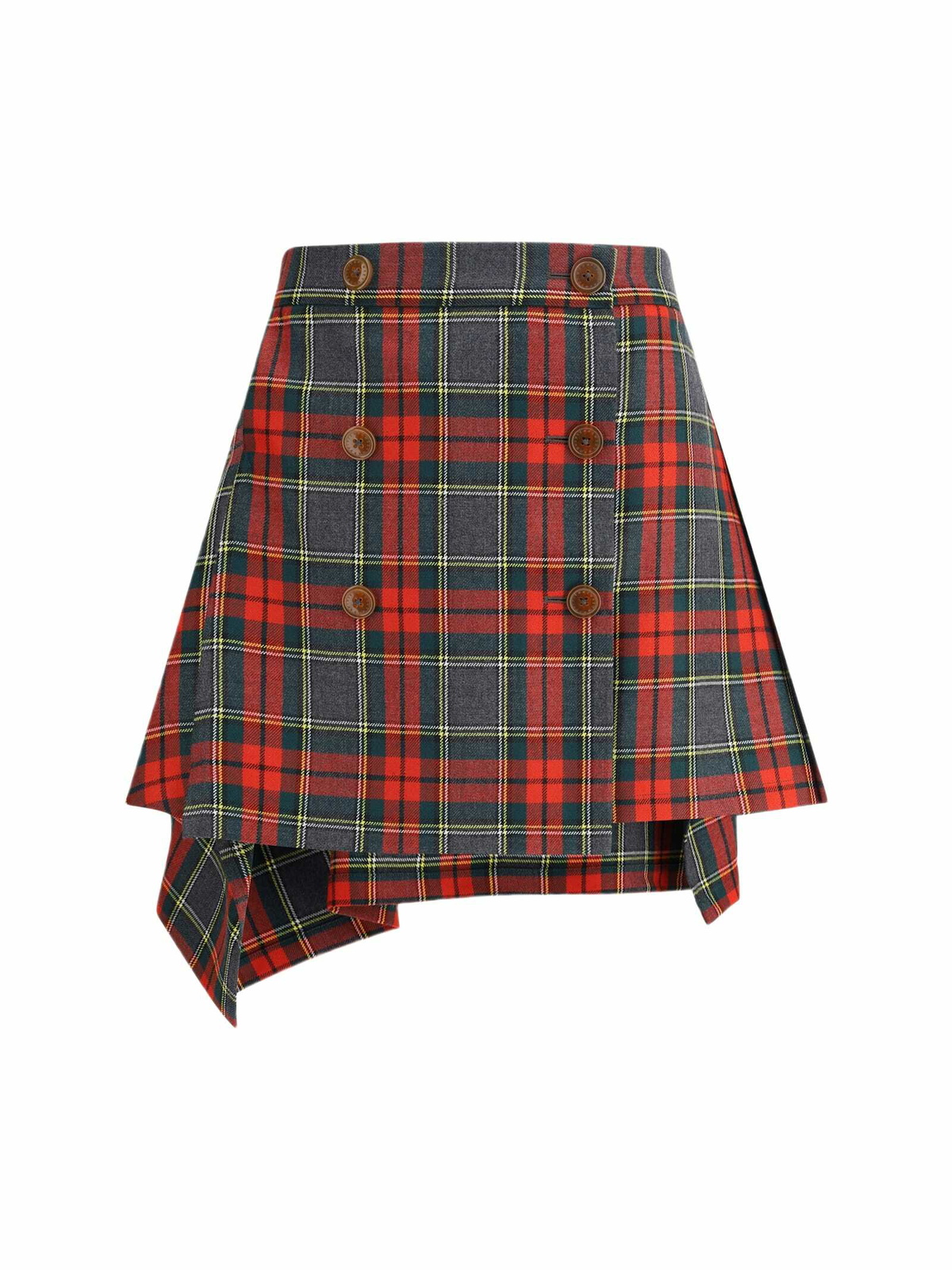 VIVIENNE WESTWOOD スカート Panther tartan gathered 962896 VIVIENNE WESTWOOD スカート Panther tartan gathered 962896