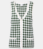The Upside Portobello Watson crochet cotton vest