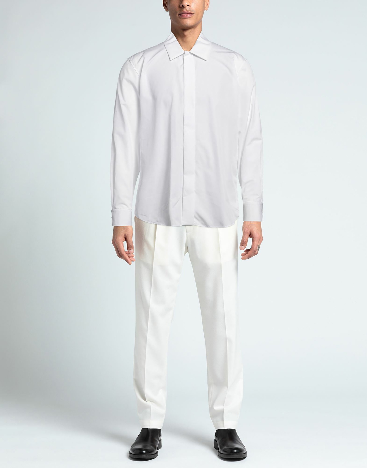 Mcqueen Mens Shirt in White