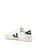 VEJA White Volley Leather Sneakers