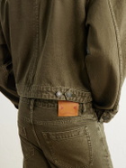 MANAAKI - Pita Straight-Leg Garment-Dyed Jeans - Green
