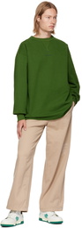 Acne Studios Green Bonded Sweatshirt