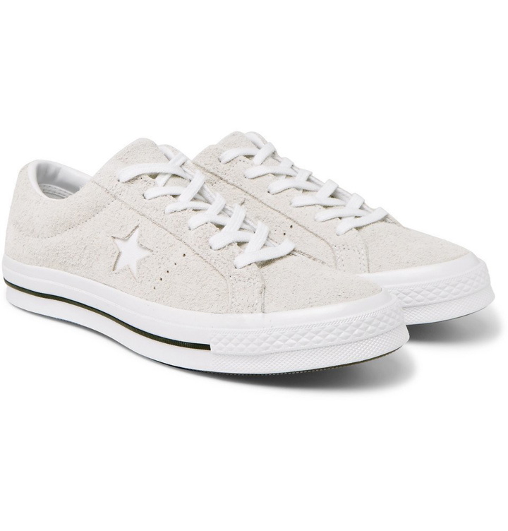 Photo: Converse - One Star OX Suede Sneakers - Men - Off-white