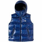 Moncler Men's Genius x Fragment Marsh Padded Gilet in Blue