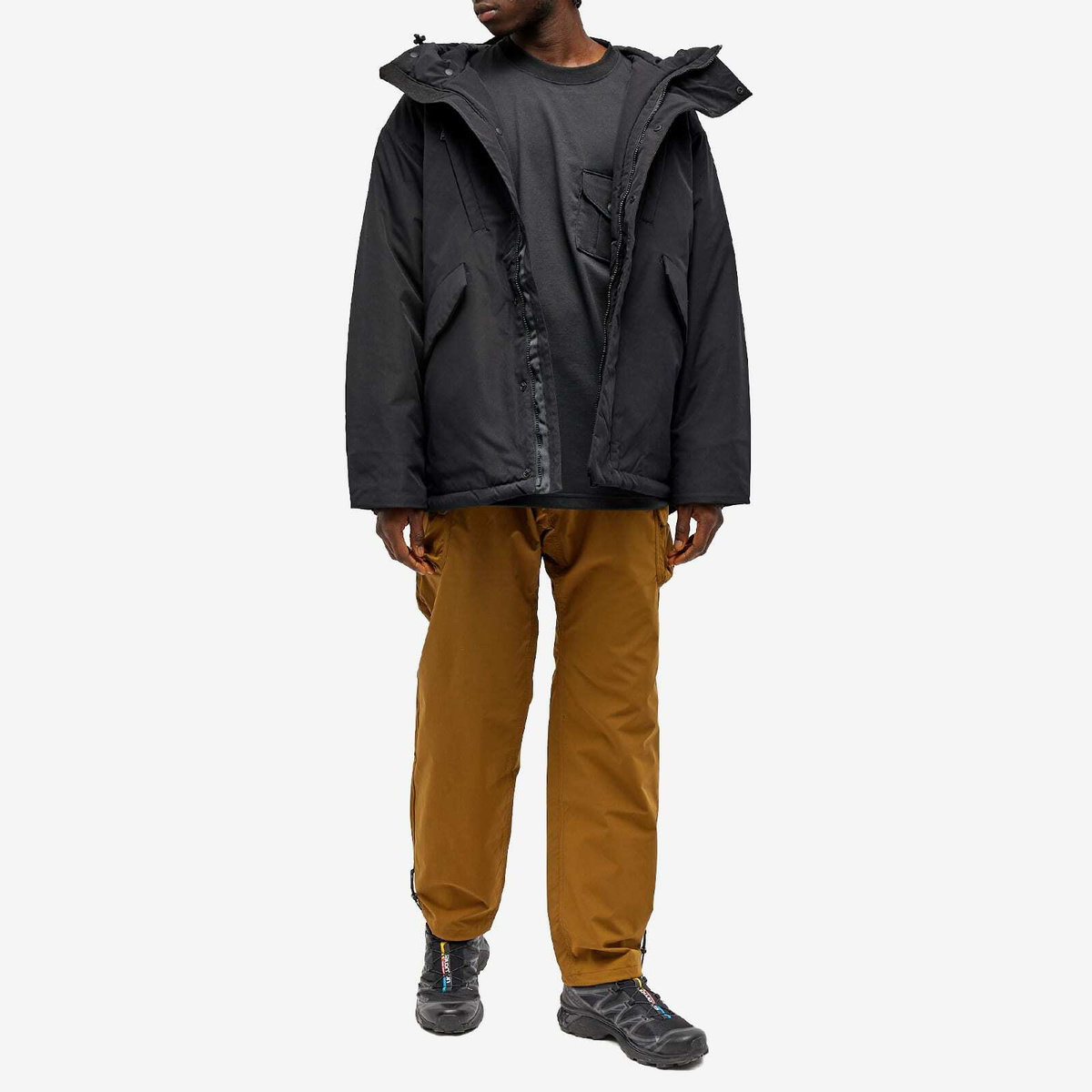 Gramicci Men's x F/CE. Long Track Pant in Coyote Gramicci