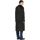 Rochambeau Black Mac Coat