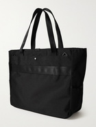 Master-Piece - Wall Leather-Trimmed CORDURA Tote Bag