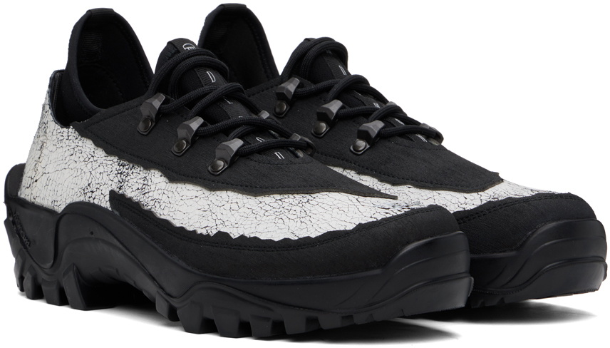 DEMON White & Black Bero Boots Demon