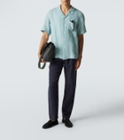 Thom Sweeney Linen straight pants