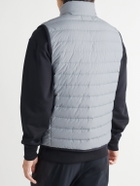 Stone Island - Logo-Appliquéd Quilted Shell Down Gilet - Gray