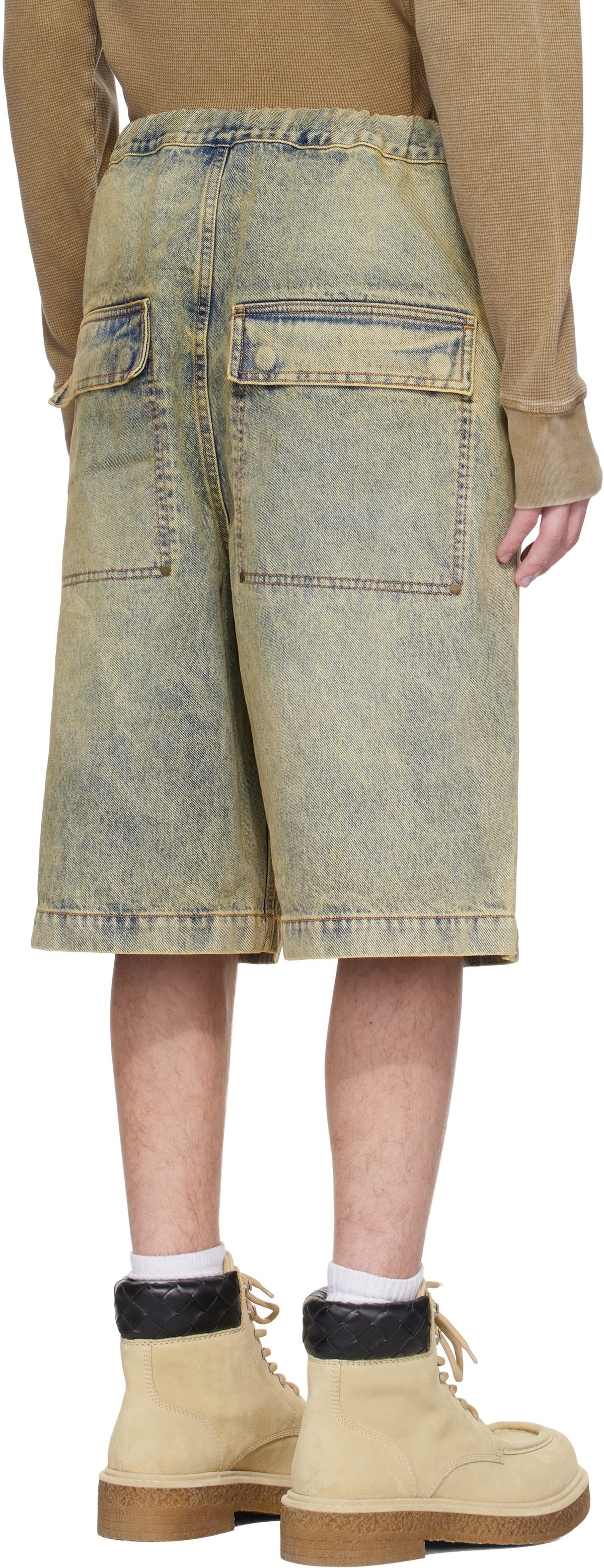 Entire Studios Blue Spar Denim Shorts Entire Studios