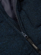 Aspesi - Quilted Padded Virgin Wool Jacket - Blue