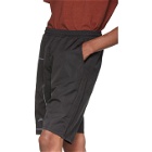 A-Cold-Wall* Black Nylon Rectangle Shorts