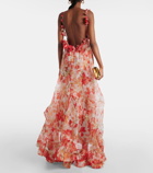 Zimmermann Tranquillity floral silk organza gown