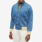 Levi's Men's Levis Vintage Clothing Fresh Produce Bomber Jacket in O-Tab Bomber Wash